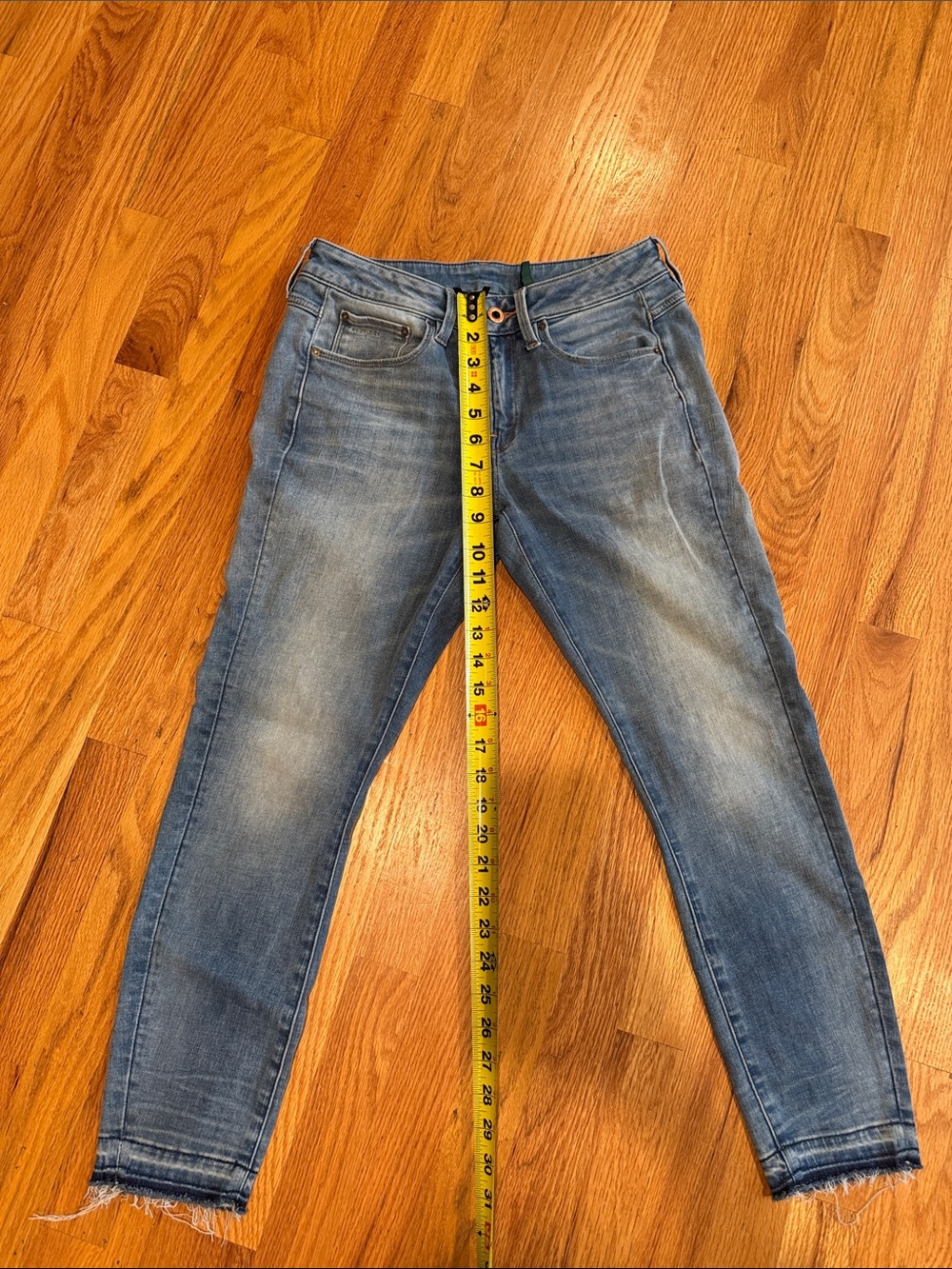 G-Star Slim Skinny Washed Blue Jeans